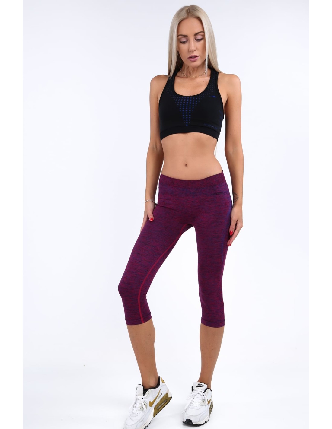 Amaranth 3/4 taillierte Sportleggings MR81183 – Online-Shop – Boutique